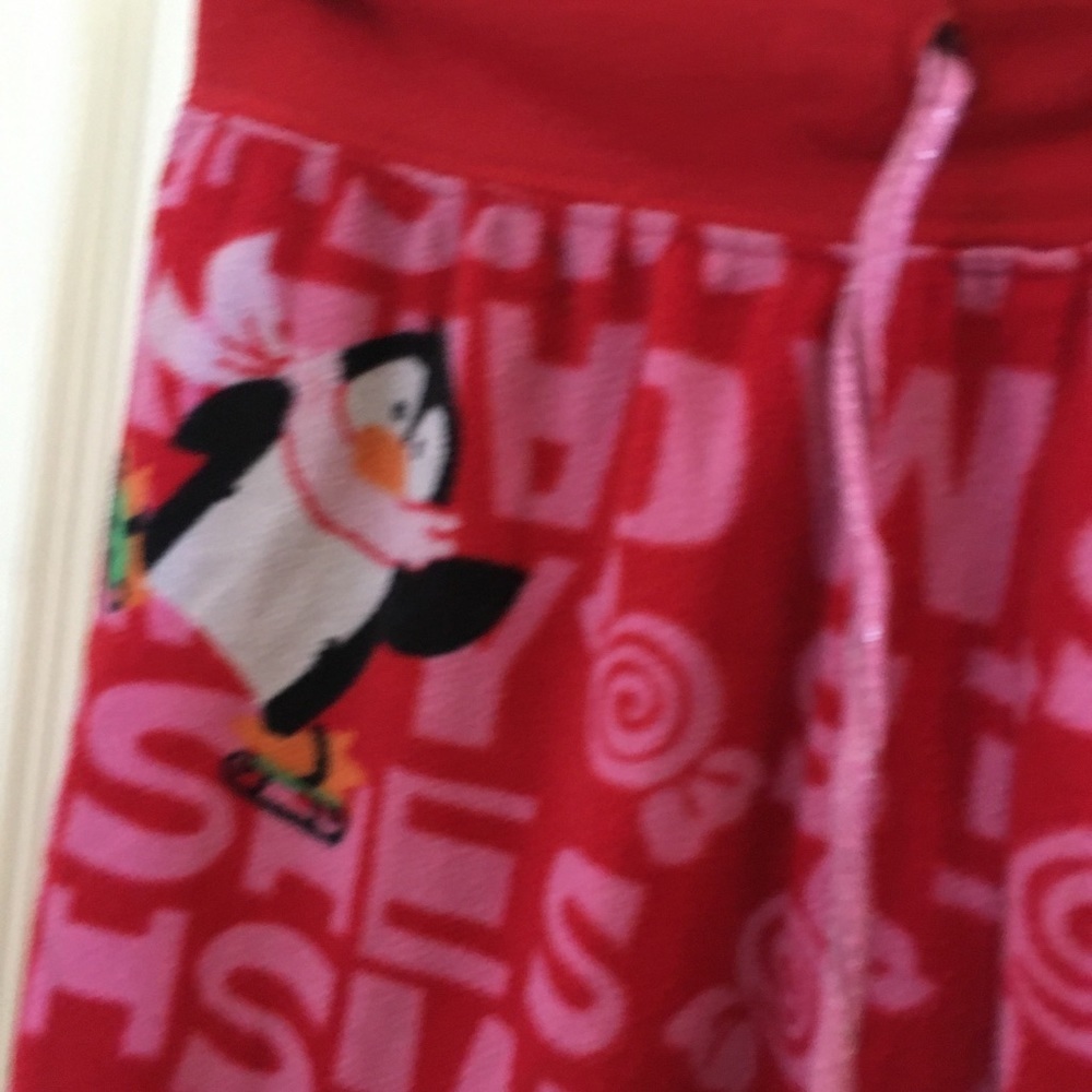 GIRLS justice sleep slacks 16/18 - Picture 3 of 5